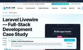 Preview of the Laravel Livewire Case Study