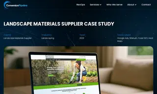 Preview of the Landscape Materials Supplier Case Study