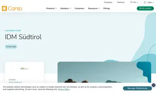 Preview of the IDM Südtirol Case Study