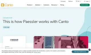 Preview of the Paessler AG Case Study