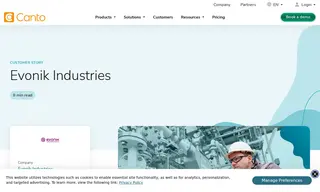 Preview of the Evonik Industries AG Case Study