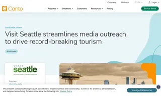 Preview of the Visit Seattle Case Study