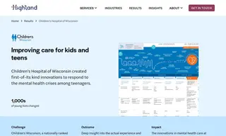 Preview of the Children's Hospital of Wisconsin Case Study