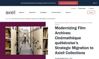 Preview of the Cinémathèque québécoise Case Study