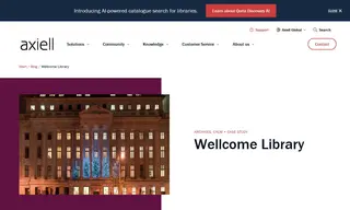 Preview of the Wellcome Library Case Study