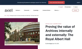 Preview of the Royal Albert Hall Case Study