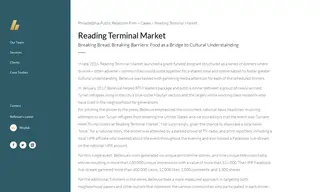Preview of the Reading Terminal Market Case Study