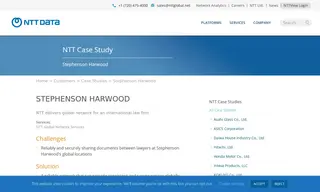 Preview of the Stephenson Harwood Case Study