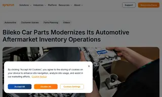 Preview of the Bileko Car Parts Case Study