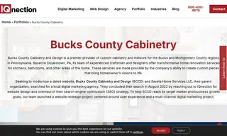 Preview of the Bucks County Cabinetry and Design Case Study
