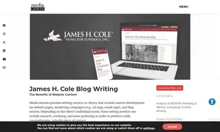 Preview of the James H. Cole Home for Funerals Case Study