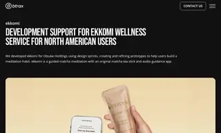 Preview of the Ekkomi Wellness Service Case Study