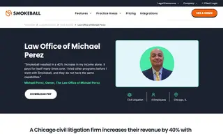 Preview of the The Law Office of Michael Perez Case Study