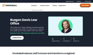 Preview of the Buzgon Davis Law Office Case Study
