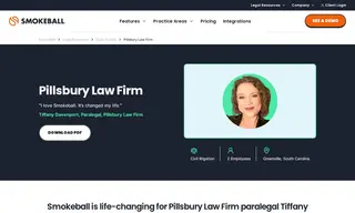 Preview of the Pillsbury Law Firm Case Study
