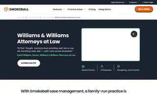 Preview of the Williams & Williams Attorneys at Law Case Study
