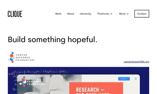 Preview of the Cancer Research Foundation Case Study