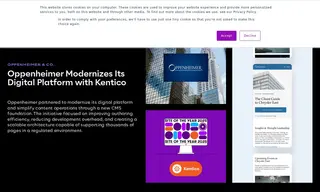 Preview of the Oppenheimer & Co Case Study