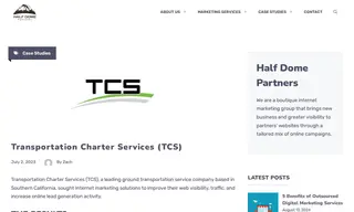 Preview of the Transportation Charter Services Case Study