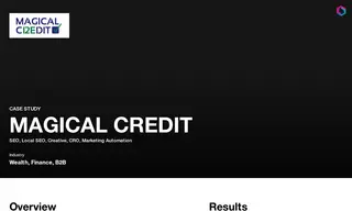 Preview of the Magical Credit Case Study