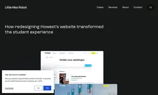 Preview of the Howest University of Applied Sciences Case Study