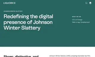 Preview of the Johnson Winter Slattery (jws) Case Study