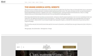 Preview of the The Grand America Hotel Case Study