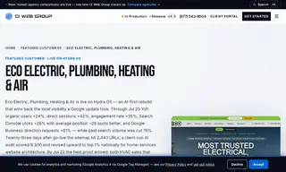 Preview of the Eco Electric, Plumbing, Heating & Air Case Study