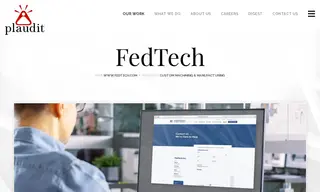 Preview of the FedTech Case Study