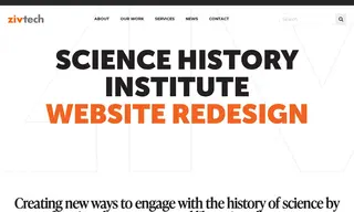 Preview of the Science History Institute Case Study