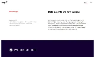 Preview of the Workscope Case Study