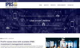 Preview of the ProFin Case Study