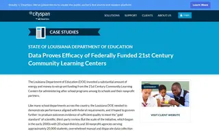 Preview of the Louisiana Department of Education Case Study