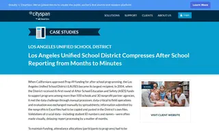 Preview of the Los Angeles Unified School District Case Study
