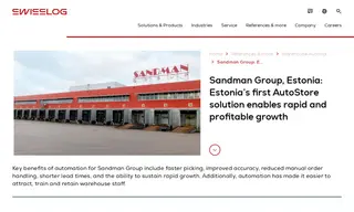 Preview of the Sandman Group Case Study