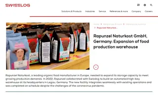 Preview of the Rapunzel Naturkost GmbH Case Study
