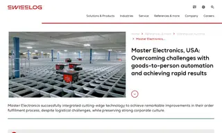 Preview of the Master Electronics Case Study