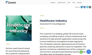 Preview of the Healthcare Industry Company Case Study