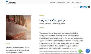 Preview of the South Africa-based Logistics Company Case Study
