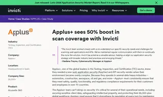 Preview of the Applus+ Case Study