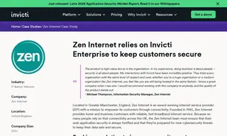 Preview of the Zen Internet Case Study