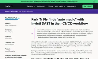 Preview of the Park ‘N Fly Inc Case Study