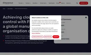 Preview of the Global Industrial Manufacturing Group Case Study