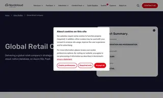 Preview of the Global Retail Company Case Study