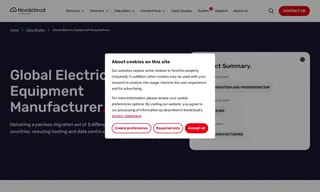 Preview of the Global Electric Equipment Manufacturer Case Study