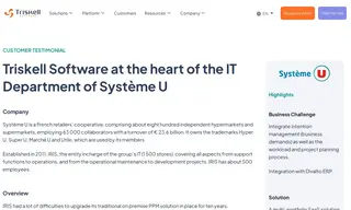 Preview of the Système U Case Study