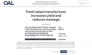 Preview of the UK’s Largest Fresh Salad Operators Case Study