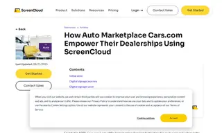 Preview of the Cars.com Case Study
