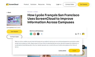 Preview of the Lycée Français de San Francisco Case Study