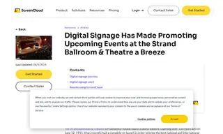 Preview of the The Strand Ballroom & Theatre Case Study